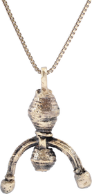 VIKING LUNAR PENDANT NECKLACE, 9th-10th CENTURY - The History Gift Store