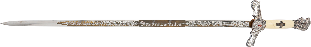 EARLY 20TH CENTURY KNIGHTS TEMPLAR SWORD - The History Gift Store