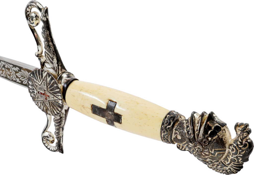 EARLY 20TH CENTURY KNIGHTS TEMPLAR SWORD - The History Gift Store