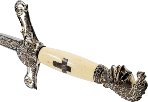 EARLY 20TH CENTURY KNIGHTS TEMPLAR SWORD - The History Gift Store