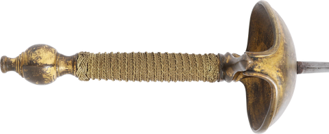 SPANISH DUELING RAPIER, EARLY 18th CENTURY - The History Gift Store