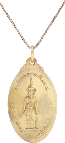 ANTIQUE OR VINTAGE SIAMESE BUDDHIST AMULET - Fagan Arms