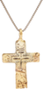 FINE EASTERN EUROPEAN CROSS NECKLACE, RUSSIAN OR UKRAINIAN - The History Gift Store