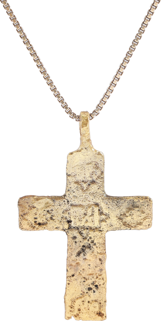 FINE EASTERN EUROPEAN CROSS NECKLACE, RUSSIAN OR UKRAINIAN - The History Gift Store