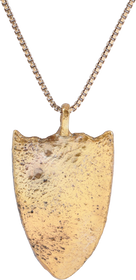 MEDIEVAL HERALDIC PENDANT NECKLACE, FLEMISH C.1450-1600 - The History Gift Store