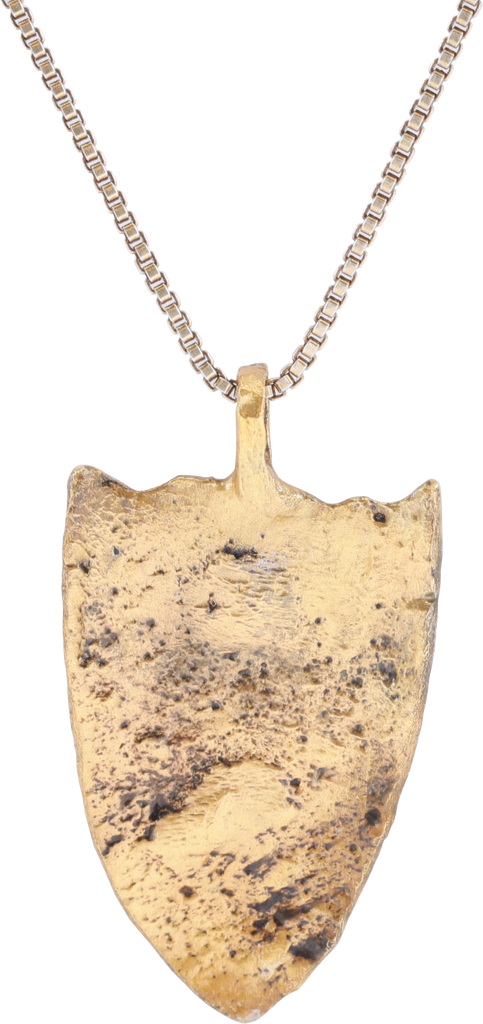 MEDIEVAL HERALDIC PENDANT NECKLACE, FLEMISH C.1450-1600 - The History Gift Store