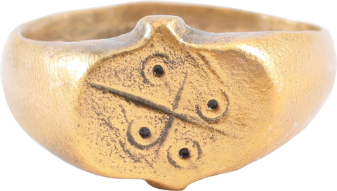 SCOTTISH MAN’S RING C.1300-1500, SIZE 10 ¼ - Fagan Arms