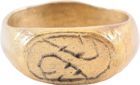 ROMAN SORCERER’S RING, 1ST CENTURY BC-1ST CENTURY AD, SIZE 5 - The History Gift Store