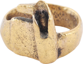 FINE ROMAN WOMAN'S KEY RING, C.100-300 AD, SIZE 6 3/4 - Fagan Arms