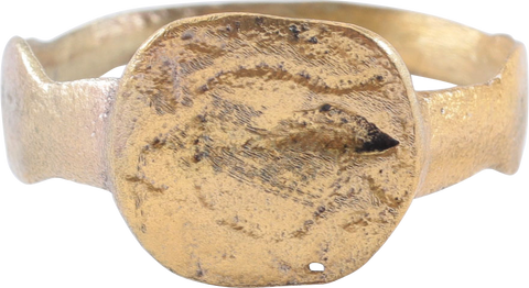 MEDIEVAL EUROPEAN RING, 8TH-11TH CENTURY AD, SIZE 8 ¾ - Fagan Arms