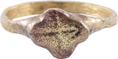 MEDIEVAL CHRISTIAN RING, C.6TH-9TH CENTURY AD, SIZE 7 ¼ - The History Gift Store