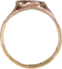 MEDIEVAL CHRISTIAN RING, C.6TH-9TH CENTURY AD, SIZE 7 ¼ - The History Gift Store