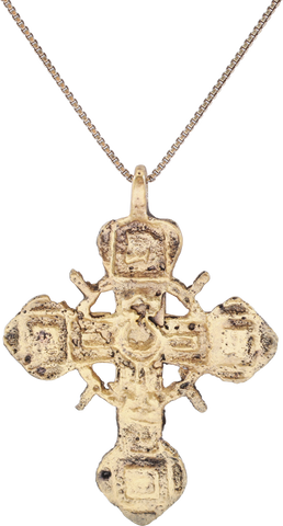 EASTERN EUROPEAN CROSS NECKLACE, 17TH-18TH CENTURY - The History Gift Store