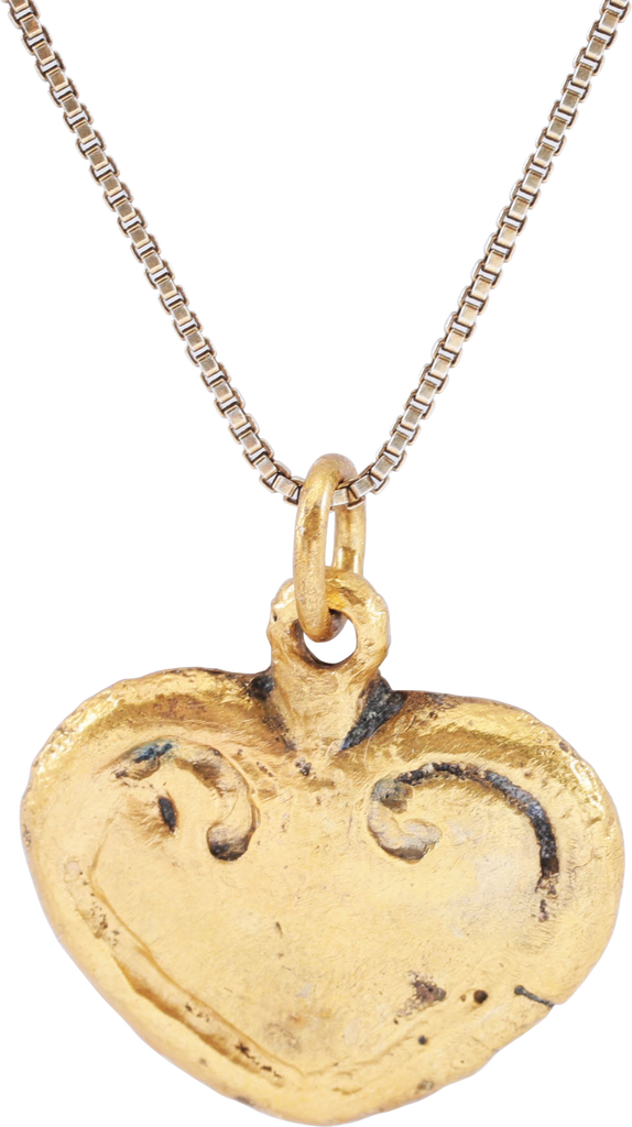 FINE VIKING HEART PENDANT NECKLACE C.900-1000 AD - Fagan Arms
