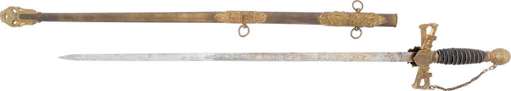 PATRIARCHS MILITANT SECRET SOCIETY SWORD, LATE 19TH CENTURY - The History Gift Store