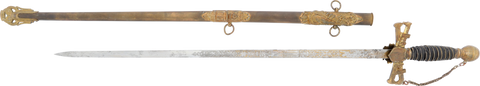 PATRIARCHS MILITANT SECRET SOCIETY SWORD, LATE 19TH CENTURY - The History Gift Store