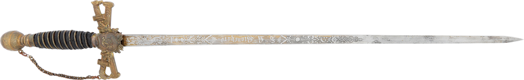 PATRIARCHS MILITANT SECRET SOCIETY SWORD, LATE 19TH CENTURY - The History Gift Store