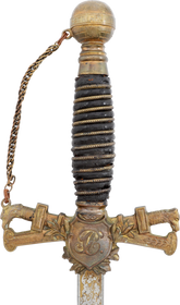 PATRIARCHS MILITANT SECRET SOCIETY SWORD, LATE 19TH CENTURY - The History Gift Store