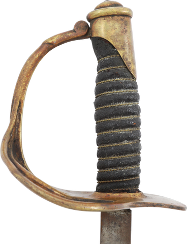 AMERICAN MILITIA CAVALRY OFFICERS SWORD, 1870’S-80’S - The History Gift Store