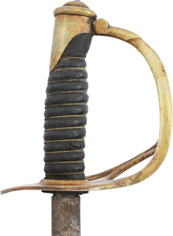 AMERICAN MILITIA CAVALRY OFFICERS SWORD, 1870’S-80’S - The History Gift Store
