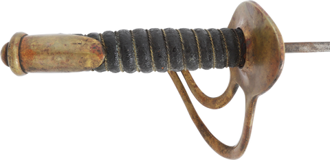 AMERICAN MILITIA CAVALRY OFFICERS SWORD, 1870’S-80’S - The History Gift Store