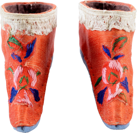 CHINESE LADY’S SHOES FOR BOUND FEET (FOOT BINDING) - The History Gift Store