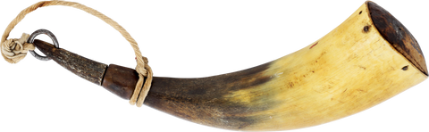 COLONIAL AMERICAN PRIMING FLASK C. 1750 - The History Gift Store