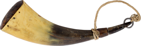 COLONIAL AMERICAN PRIMING FLASK C. 1750 - The History Gift Store