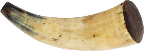 COLONIAL AMERICAN PRIMING HORN - The History Gift Store