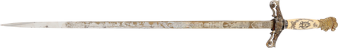 FINE ANTIQUE FREEMASON’S SWORD - The History Gift Store