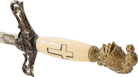 FINE ANTIQUE FREEMASON’S SWORD - The History Gift Store