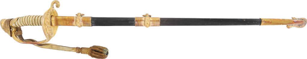 US M.1852 NAVAL OFFICER'S SWORD - The History Gift Store