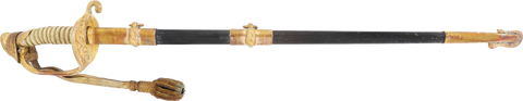 US M.1852 NAVAL OFFICER'S SWORD - The History Gift Store