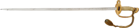 US M.1852 NAVAL OFFICER'S SWORD - The History Gift Store
