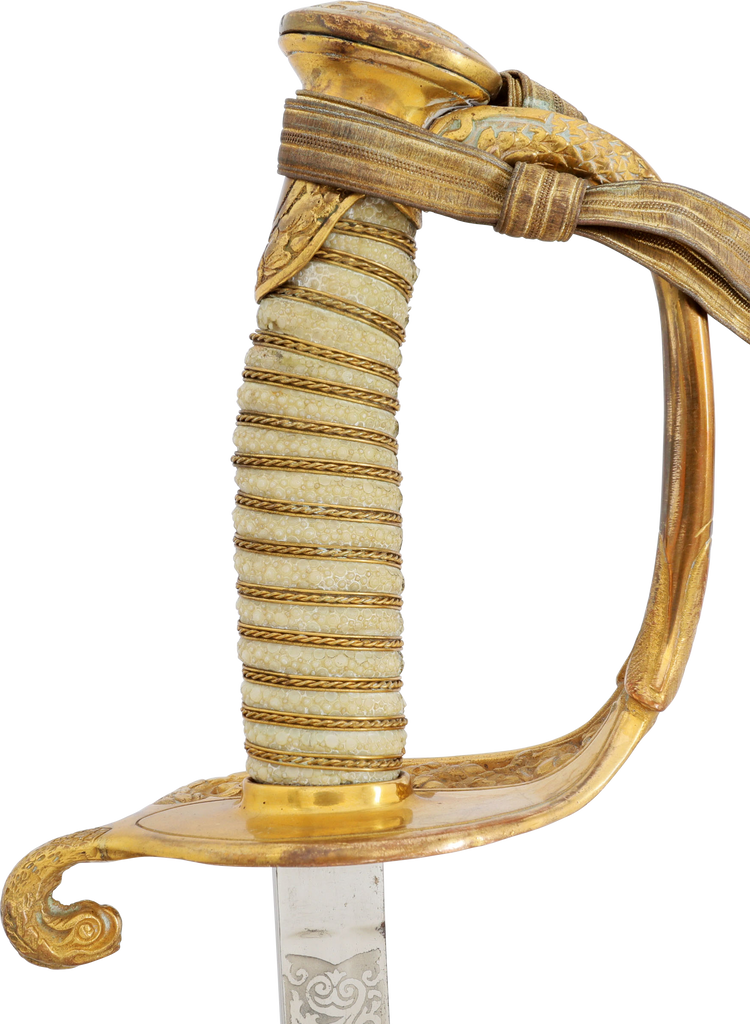 US M.1852 NAVAL OFFICER'S SWORD - The History Gift Store