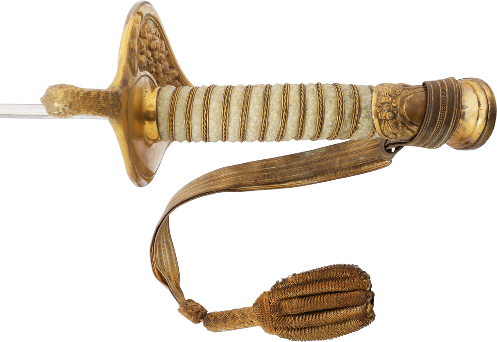 US M.1852 NAVAL OFFICER'S SWORD - The History Gift Store