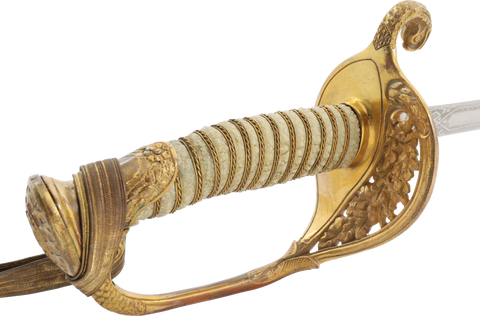 US M.1852 NAVAL OFFICER'S SWORD - The History Gift Store