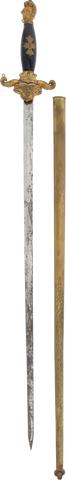 EARLY KNIGHT’S TEMPLAR SWORD - Fagan Arms