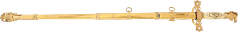 FINE KNIGHTS TEMPLAR SWORD, C. 1925-30 - The History Gift Store
