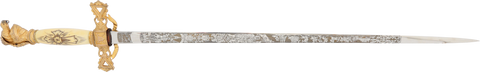 FINE KNIGHTS TEMPLAR SWORD, C. 1925-30 - The History Gift Store