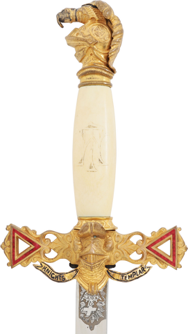 FINE KNIGHTS TEMPLAR SWORD, C. 1925-30 - The History Gift Store
