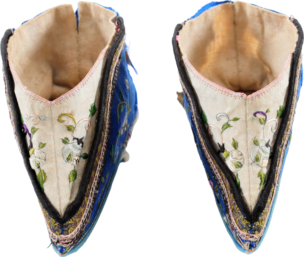 CHINESE LADY’S SHOES FOR BOUND FEET (FOOT BINDING), 19TH-EARLY 20TH CENTURY - Fagan Arms
