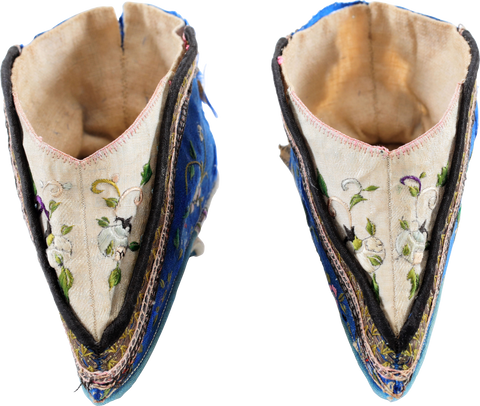 CHINESE LADY’S SHOES FOR BOUND FEET (FOOT BINDING), 19TH-EARLY 20TH CENTURY - Fagan Arms
