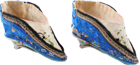 CHINESE LADY’S SHOES FOR BOUND FEET (FOOT BINDING), 19TH-EARLY 20TH CENTURY - Fagan Arms