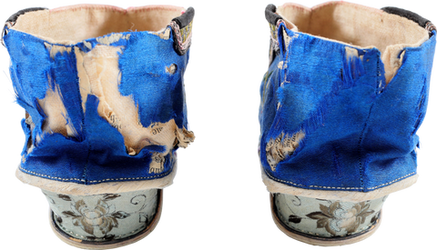 CHINESE LADY’S SHOES FOR BOUND FEET (FOOT BINDING), 19TH-EARLY 20TH CENTURY - Fagan Arms