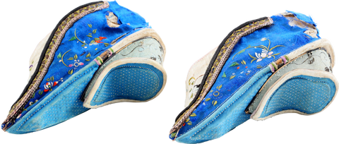 CHINESE LADY’S SHOES FOR BOUND FEET (FOOT BINDING), 19TH-EARLY 20TH CENTURY - Fagan Arms