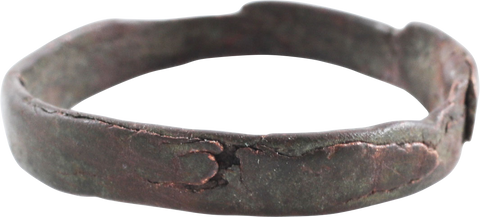 RARE VARIATION VIKING WEDDING RING C.750-950 AD, SIZE 8 ¾ - The History Gift Store