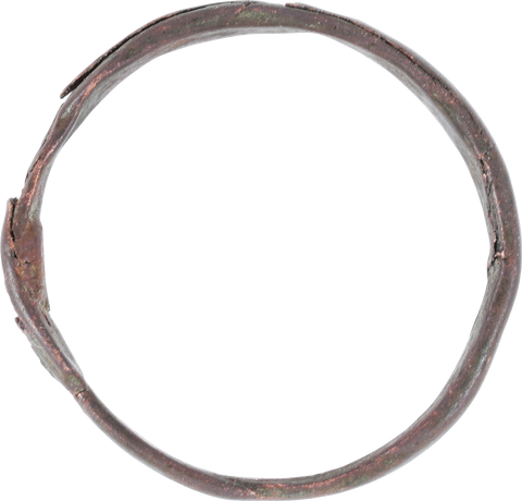 RARE VARIATION VIKING WEDDING RING C.750-950 AD, SIZE 8 ¾ - The History Gift Store