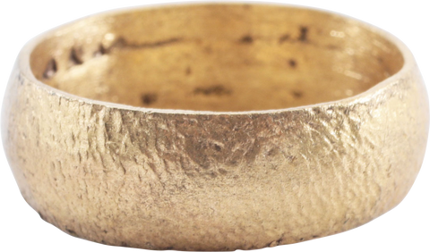 FINE VIKING WARRIOR’S WEDDING RING, SIZE 7 ½ - Fagan Arms