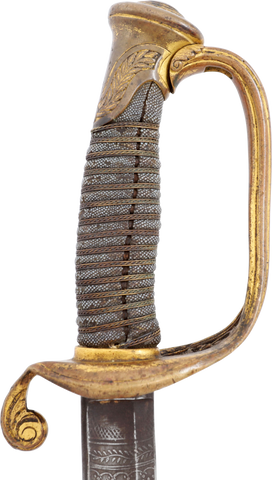 CIVIL WAR FOOT OFFICER’S SWORD 1850 PATTERN - The History Gift Store
